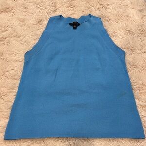 Blue Sleeveless Ann Taylor Tank